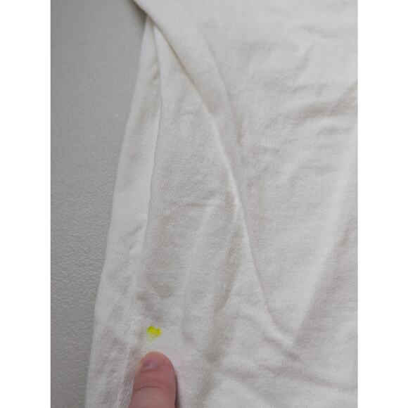 Vtg Gitano Sunflower T Shirt Womens Large Oversized Yellow Floral Bold Bright - Picture 8 of 8